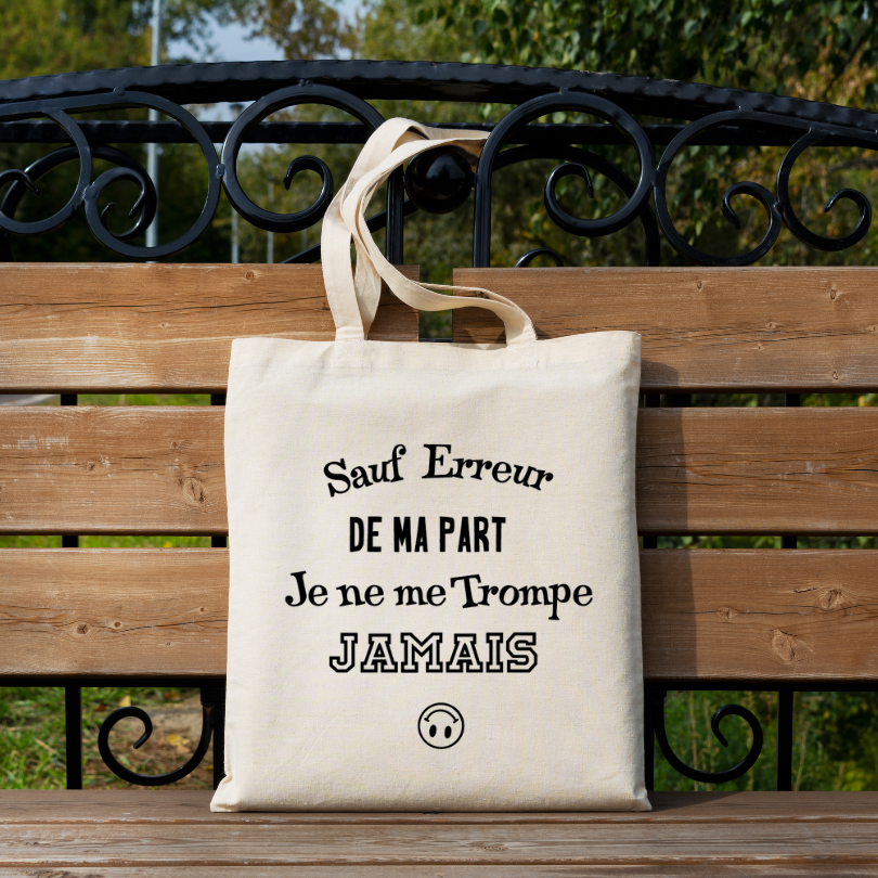 Tote Bag sauf erreur